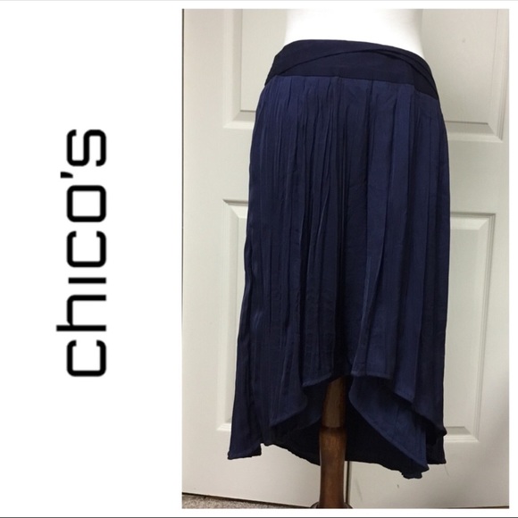Chico's Dresses & Skirts - CHICOS NAVY SKIRT